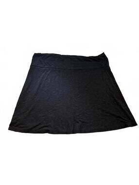 Toad&Co organic cotton skirt black- woman’s XL